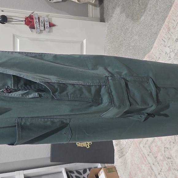 Duluth Green Utility Overalls New With Tags Size XL 29" inseam - Picture 10 of 12